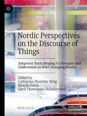 cover image of Nordic Perspectives on the Discourse of Things